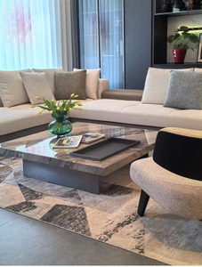 طاولة قهوة رخامية معاصرة 